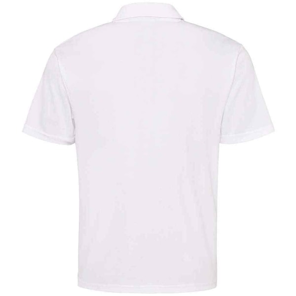AWDis Cool Fukttransporterande Pikétröja för Män 4XL Arctic White Arctic White 4XL