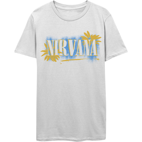 Nirvana Unisex Vuxen Alla Ursäkter Tillbaka Print T-shirt S Vit White S