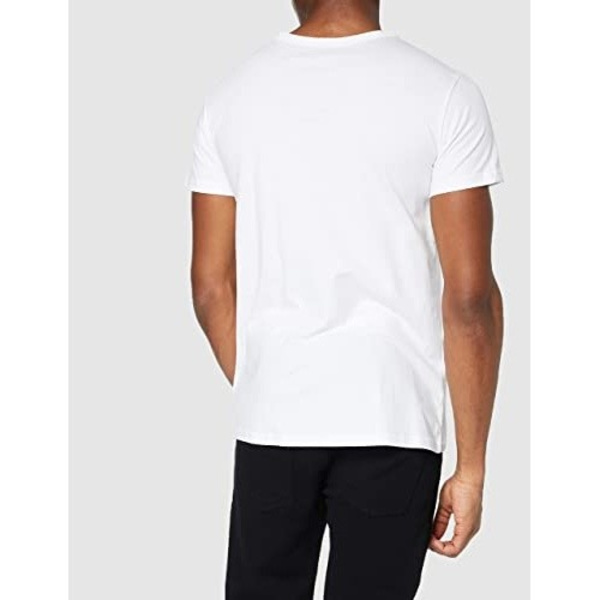Stedman herr Ben V-ringad T-shirt XL vit White XL