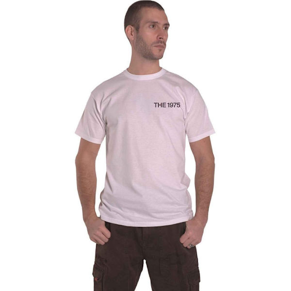 The 1975 Unisex Adult A Brief Inquiry Bomull T-shirt L Vit White L