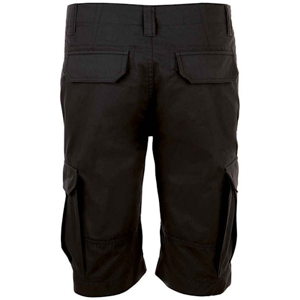 SOLS Herr Jackson Cargo Shorts 32S Svart Black 32S