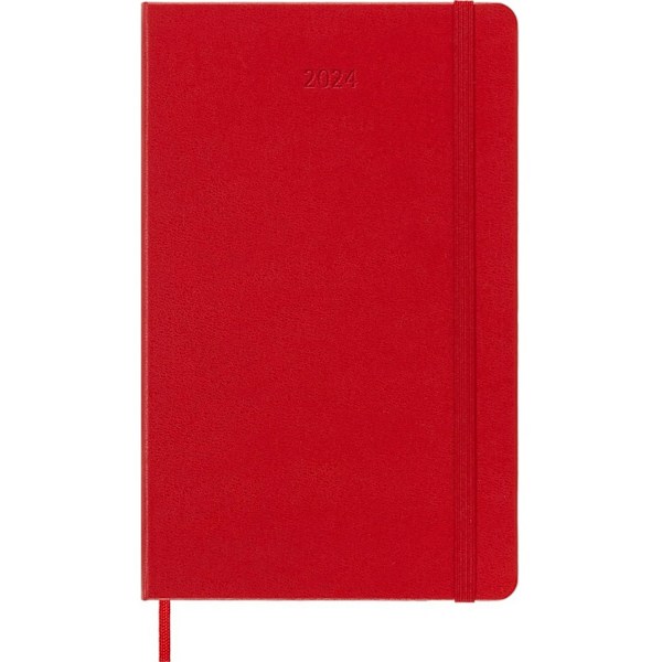 Moleskine 12M veckoplanerare L One Size Scarlet Red Scarlet Red One Size