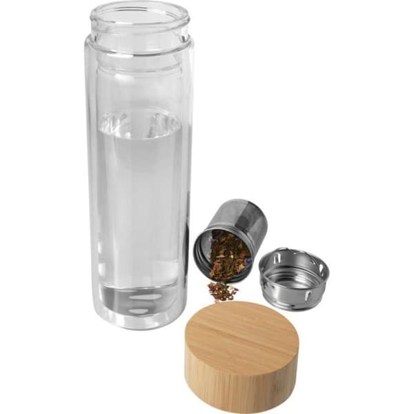 Bailey Bamboo 400ml Infuser Flaska En Storlek Klar Clear One Size