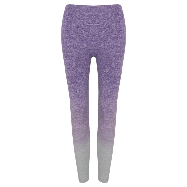 Tombo Dam/Dam Seamless Fade Out Leggings S/M Lila/Ljus Purple/Light Grey Marl S/M