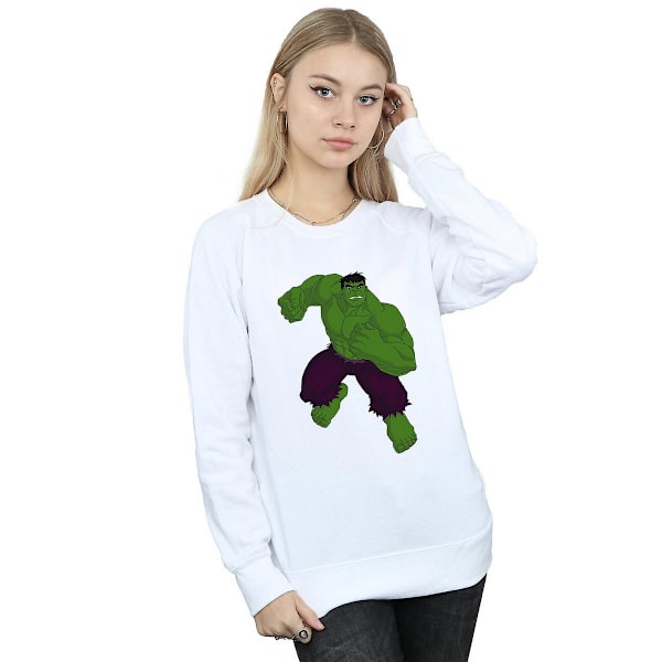 Hulk Dam/Kvinnor Heather Sweatshirt M Heather Grey Heather Grey M