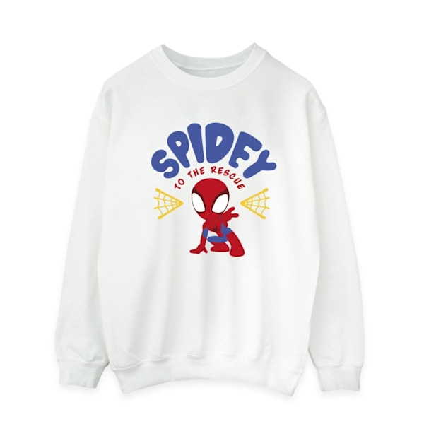 Marvel Herr Spidey Och Hans Fantastiska Vänner Räddningssweatshirt XX White XXL