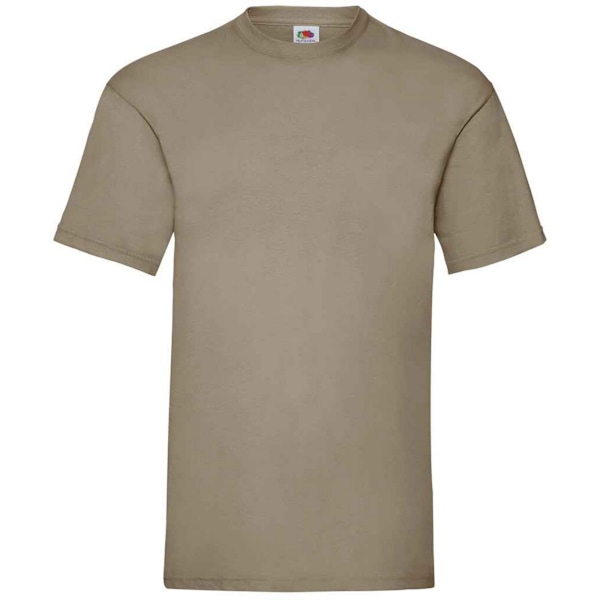 Fruit Of The Loom Herr Valueweight T-shirt M Khaki Khaki M