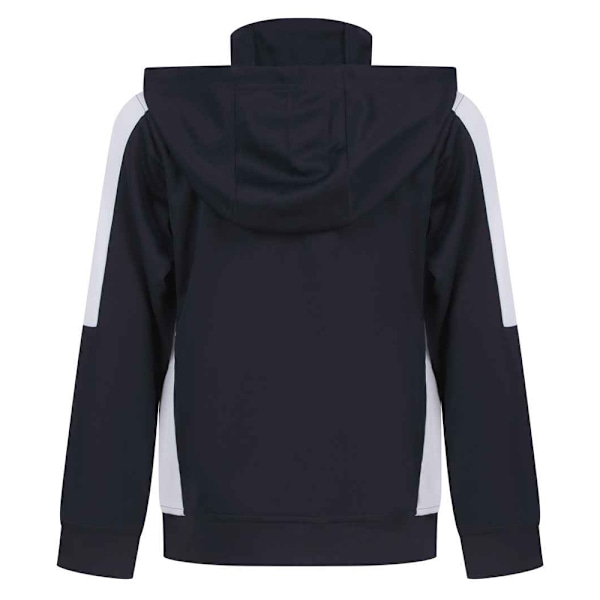Finden & Hales Barn/Kids Team Kontrast Huvtröja 13 År Marinblå Navy/White 13 Years