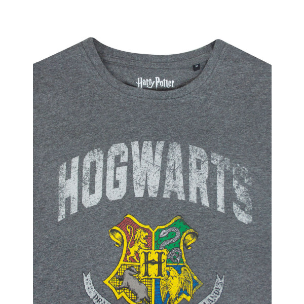 Harry Potter Herr Hogwarts T-shirt XL Charcoal Charcoal XL
