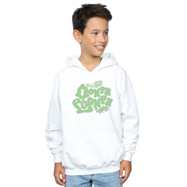 Willy Wonka Och Chokladfabriken Pojkar Oompa Loompa Land Ho White 7-8 Years
