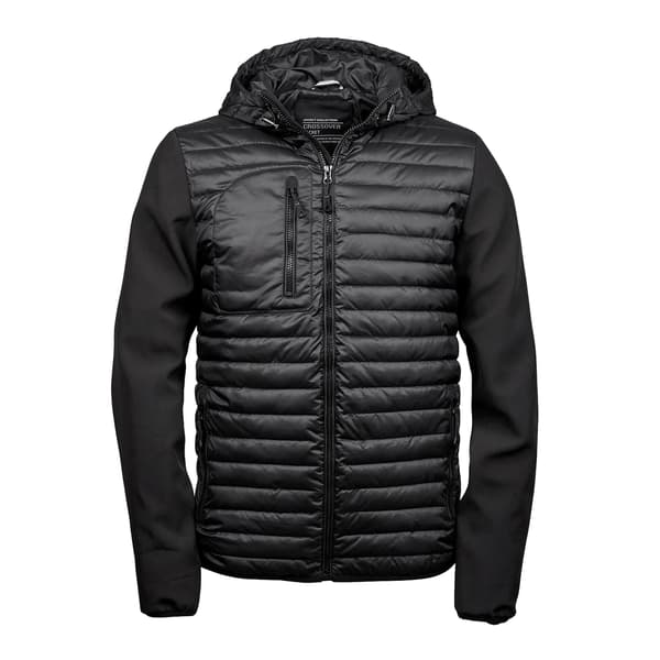 Tee Jays Crossover Jacka Herr L Svart Black L