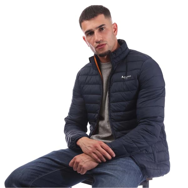 Aquascutum Herr Pufferjacka M Marinblå Navy M