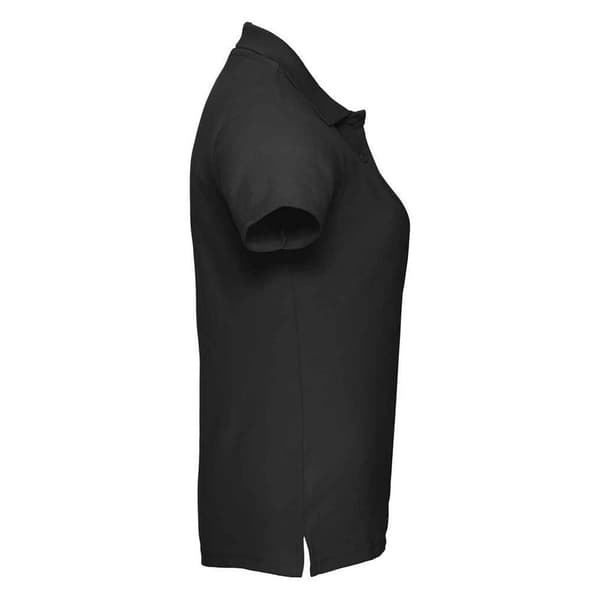 Russell Dam/Damer Classic Plain Polycotton Polotröja 18 UK Black 18 UK