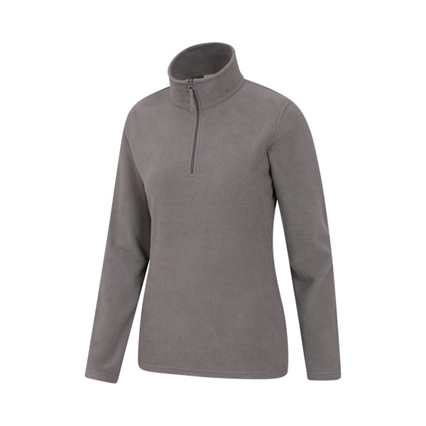 Mountain Warehouse Dam Camber II Fleece Top XL Mörkgrå för Kvinnor Dark Grey XL