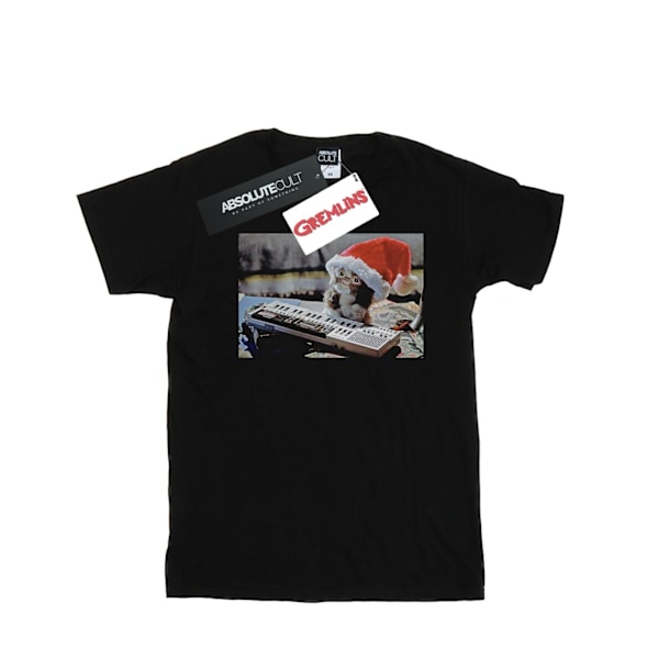 Gremlins Pojkar Mogwai Julhatt T-Shirt 7-8 År Svart Black 7-8 Years