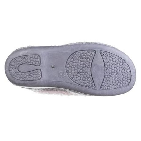 Fleet & Foster Dam/Damer Alaska Slip On Tofflor 8 UK Grå Grey 8 UK