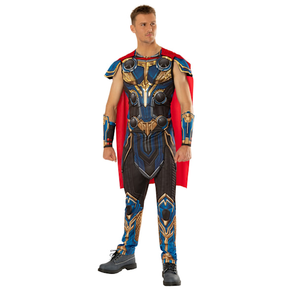 Thor Deluxe Herrkostym XL Flerfärgad Multicoloured XL