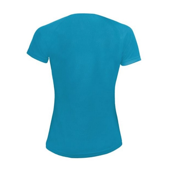 SOLS Dam/Dam Sporty Kortärmad T-shirt XXL Aqua Aqua XXL