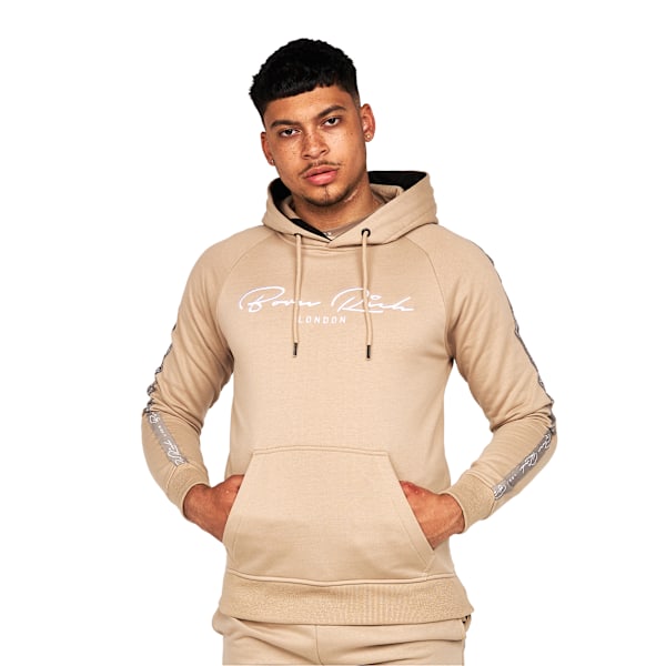 Born Rich Mens Dorigo Hoodie S Simply Taupe Simply Taupe S