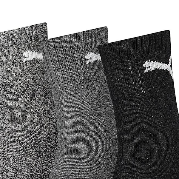 Puma Unisex Crew Socks (3-pack) 9 UK-11 UK Grå Grey 9 UK-11 UK