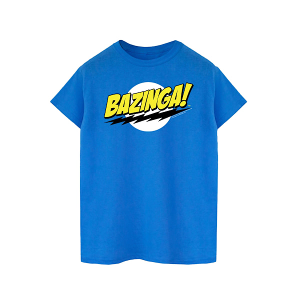 The Big Bang Theory Herr Bazinga Bomull T-shirt 3XL Royal Blue Royal Blue 3XL