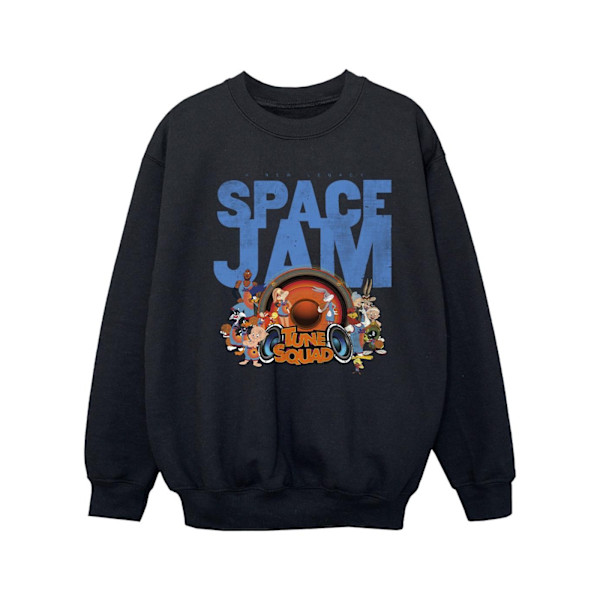 Space Jam: A New Legacy Tjejers Tune Squad Sweatshirt 7-8 År B Black 7-8 Years
