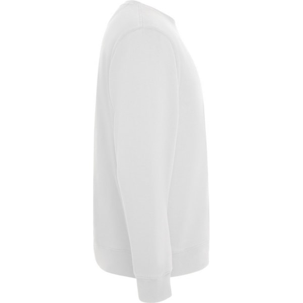 Roly Unisex Vuxen Batian Crew Neck Sweatshirt 3XL Vit White 3XL