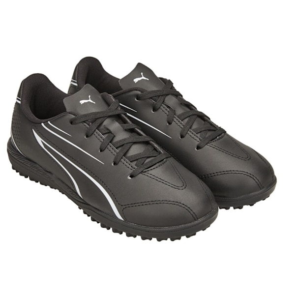 Puma Vitoria TT fotbollsskor för pojkar 11 UK barn Svart/Vit Black/White 11 UK Child