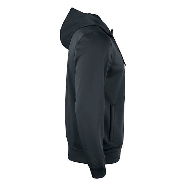 Clique Herr Basic Active Full Zip Hoodie XS Svart Black XS