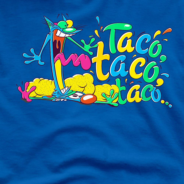 CatDog Herr Taco Taco Taco T-Shirt M Kungsblå Royal Blue M