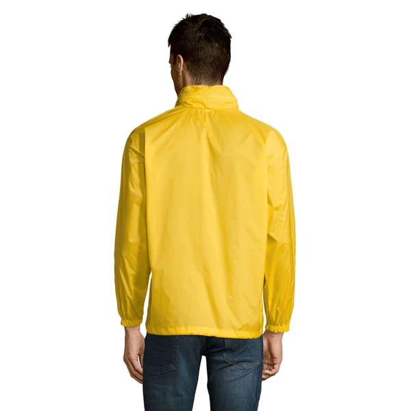 SOLS Unisex Surf Windbreaker Lättviktsjacka L Guld Gold L