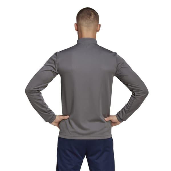 Adidas Herr Logotyp Polyester Träningströja S Grå Grey S