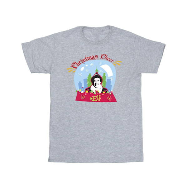 Elf Herr Jul Snöglob T-shirt M Sports Grey Sports Grey M