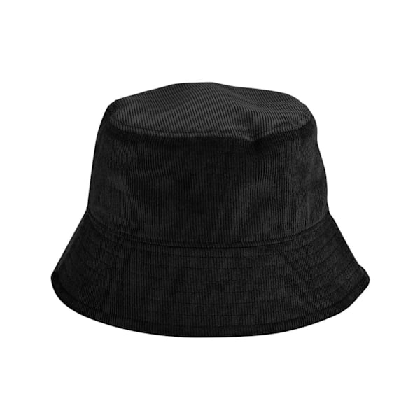 Beechfield EarthAware Cord Ekologisk Bucket Hatt XL Svart Black XL