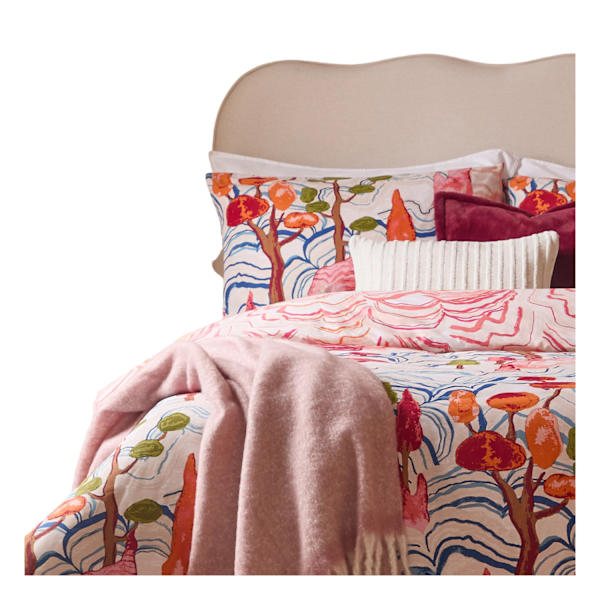 Furn Terra Nova Vändbart Påslakanset Dubbel Multi Multicoloured Double