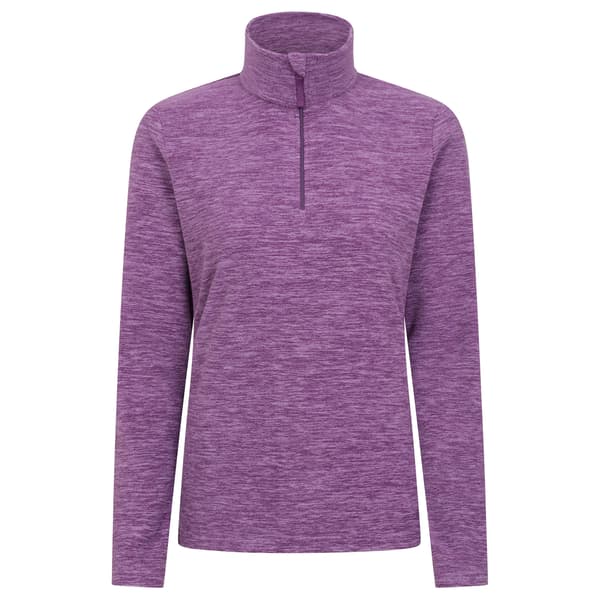 Mountain Warehouse Dam/Dam Snowdon Melange Fleecetopp 4 U Light Pink 4 UK