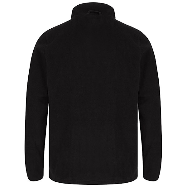 Henbury Unisex Vuxen Återvunnen Polyester Fleecejacka M Svart Black M