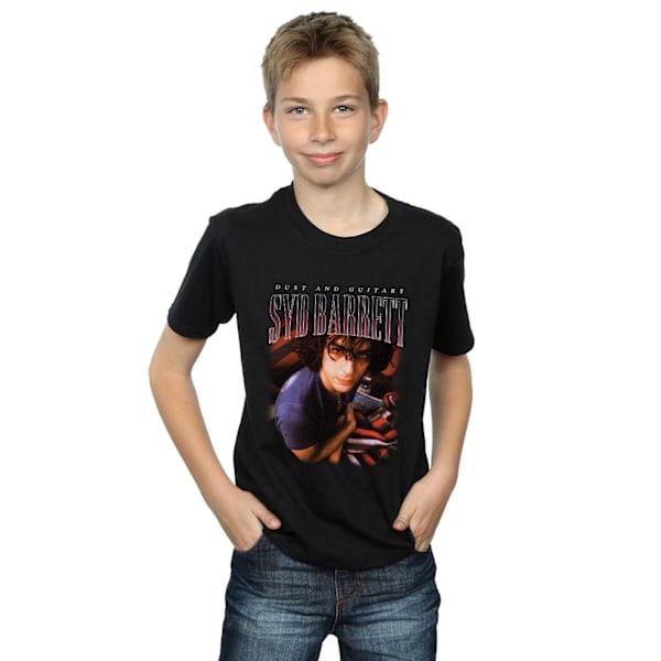 Syd Barrett Boys Dust And Guitars Homage T-Shirt 12-13 År Bl Black 12-13 Years