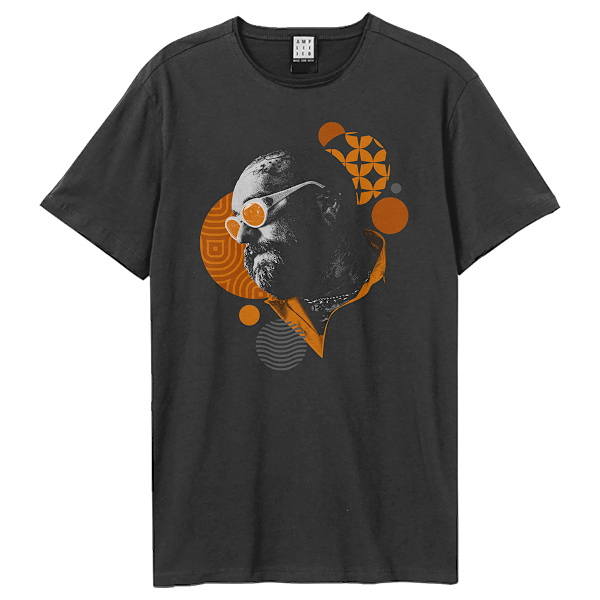 Amplified Unisex Vuxen Mönstrad Teddy Swims T-shirt M Kol Charcoal M