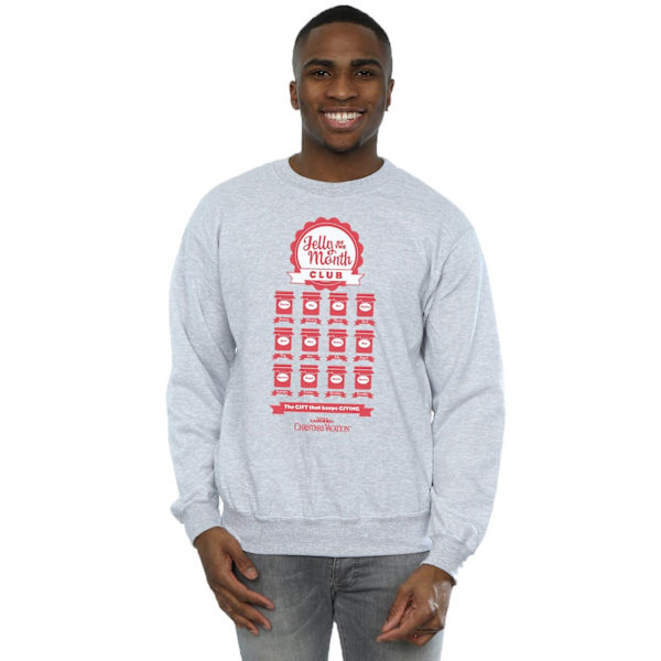 National Lampoon's Christmas Vacation Herr Jelly Club Sweatshirt Sports Grey M