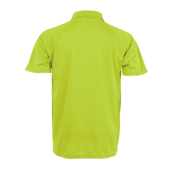 Spiro Unisex Vuxen Impact Performance Aircool Poloshirt XXL F Flo Yellow XXL