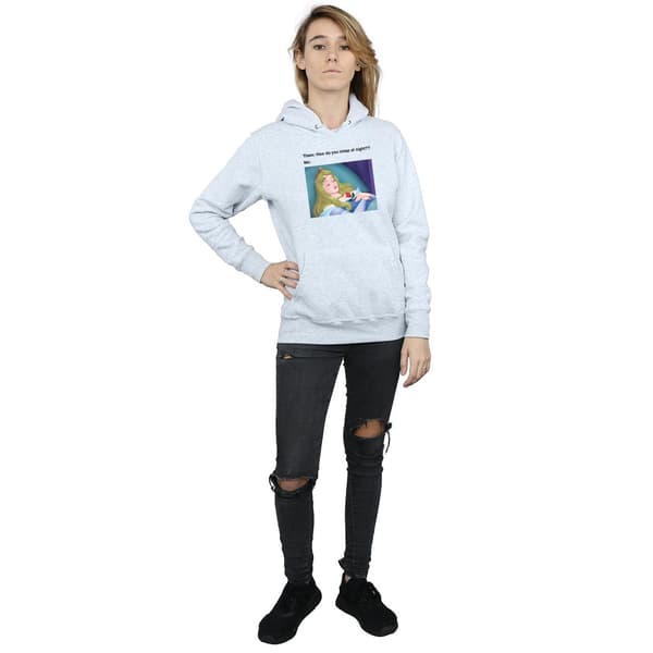 Disney Dam/Kvinnor Törnrosa Meme Hoodie S Heather Grey Heather Grey S