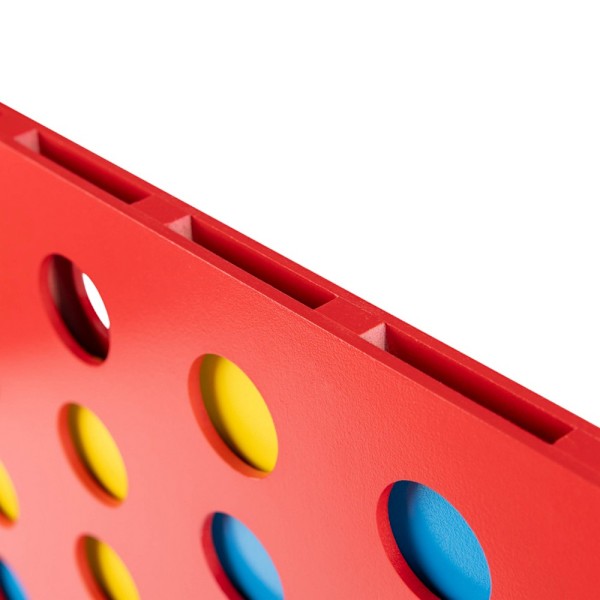 Grasshopper Games 4 i rad spel En storlek Röd/Blå/Gul Red/Blue/Yellow One Size