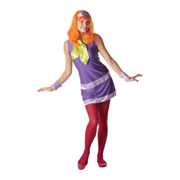 Scooby Doo Dam/Dam Sexig Daphne Blake Kostym M Lila Purple M