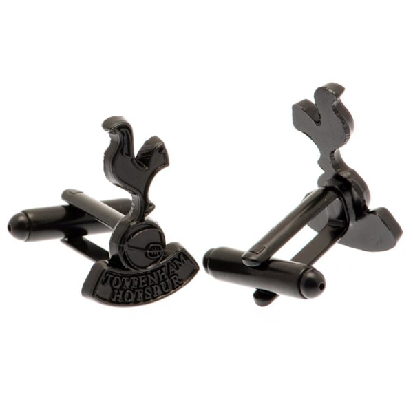 Tottenham Hotspur FC Jonpläterade Manschettknappar One Size Svart Black One Size