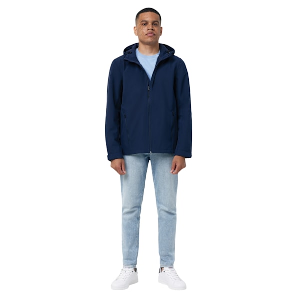 Iqoniq Makalu Återvunnen Polyester Softshelljacka för Män L Marinblå Navy L