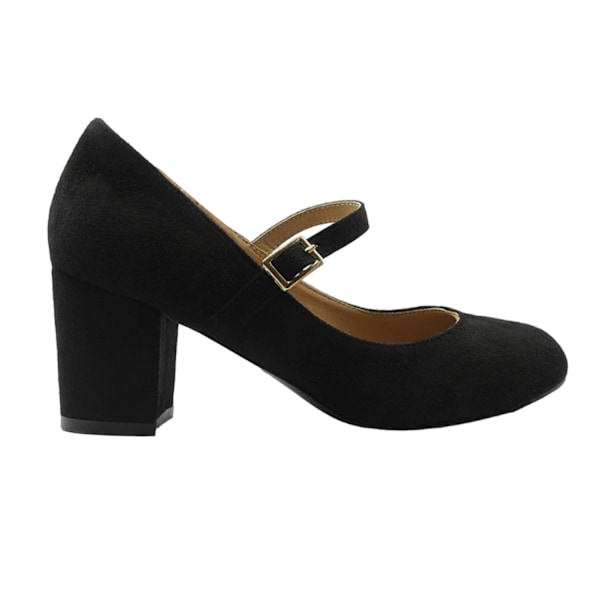 Where's That From Dam/Damer Araceli Block Heel Mary Janes 3 Black 3 UK