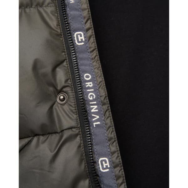 Crosshatch Herr Camptor Panelled Jacka L Oliv Olive L