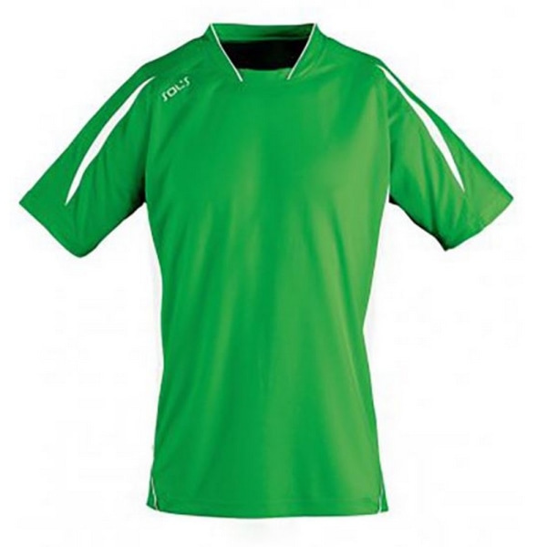 SOLS barn/barn Maracana 2 kortärmad fotboll T-shirt 12 Orange/Black 12 Years