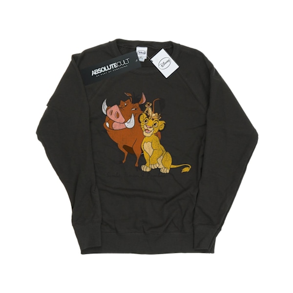 Lejonkungen Dam/Dam Classic Simba Timon & Pumba Heather Light Graphite XXL